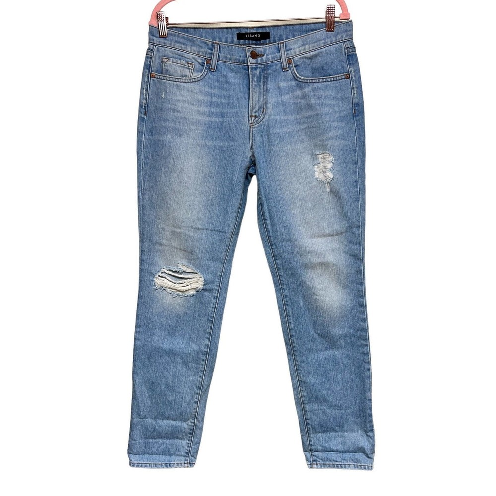 J Brand‎ Aidan Distressed Meadow Boyfriend Jeans Women’s Size 28